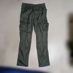 H＆M カーゴパンツ オリーブグリーン