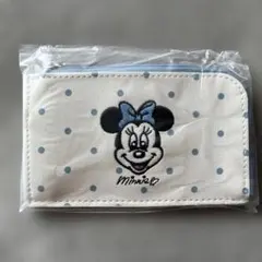 ミニーマウス コインケース 水玉① は-3