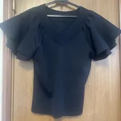 アナイ半袖トップス　黒