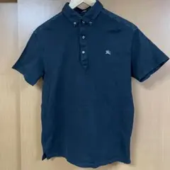 Y4✨バーバリー ブラックレーベル ポロシャツ 黒 ノバチェック サイズ3