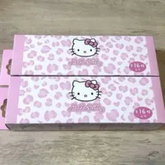 ハローキティ　ジップバッグ　ヒョウ柄