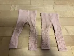 UNIQLO キッズタイツ 90 80 セット