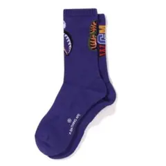A BATHING APE アベイシングエイプ 靴下 紫