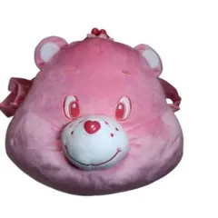 ケアベア　フェイスBIGがまぐち　ピンク　アミューズメント景品　タグ付き