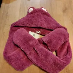 ロッツォ　フード付きマフラーキャップ　ディズニー　トイストーリー　アベイル