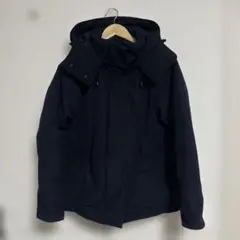 アーバンリサーチ ドアーズ　グリーンダウン　ショートジャケット　ネイビー