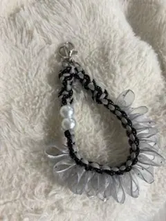 パラコード ハンドストラップ フリル