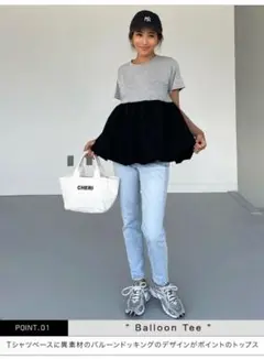 CHERI バルーンtee(Original)