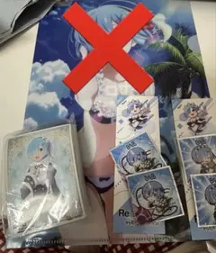 Re:ゼロから始める異世界生活 レム 7点セット まとめ売り ファイル以外