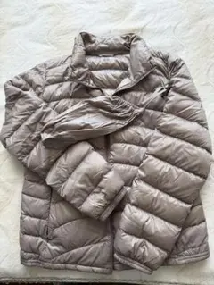 コ*バ様 UNIQLO ウルトラライトダウン ベージュ レディースXL 美品