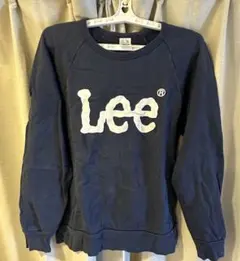 レア　Lee リー ロゴ スウェット　ネイビー　古着　ヴィンテージ