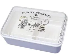 値下げ‼️ PEANUTS スヌーピー 油を落とすお弁当箱　お箸セットのサムネイル