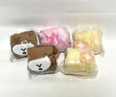 未開封品 Sanrio シュガーバニーズ ふわふわ巾着 ガチャガチャ 5個セット