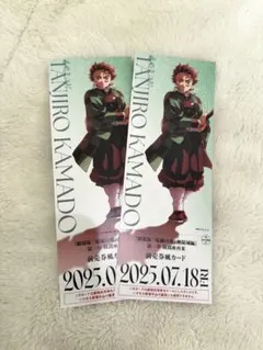 竈門炭治郎 劇場版無限城編 チケット風カード
