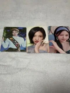 K-POP IVEガウルトレカ3枚セット