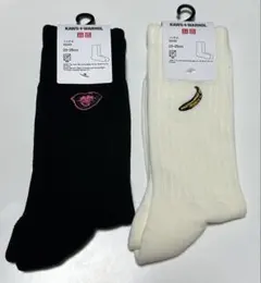 UNIQLO ユニクロカウズ+ウォーホルソックス 2足セット