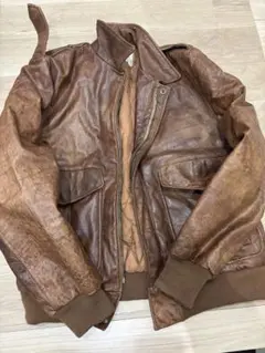 革ジャン。USAAF、A-2、ヴィンテージ復刻、希少