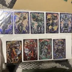 神羅万象チョコ 邪神 シルバー 9枚セット