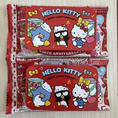 サンリオ　タキシードサム　バッドばつ丸くん　ハローキティ　50周年　ラムネ缶