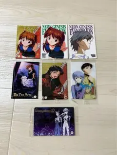 エヴァンゲリオンウエハースカード7点セット