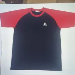 le coq sportif ラグランTシャツ ネイビー レッド Lのサムネイル