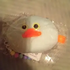 mojojojo　ビーズチェーン付きフェイスマスコット　ひよこ