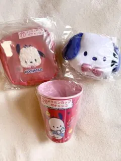 サンリオ はぴだんぶい 一番くじ ポチャッコ 3点セット