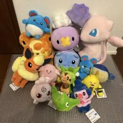 Pokémon ぬいぐるみ ブースター メタモン ミュウ　もふぐっと　まとめ売り