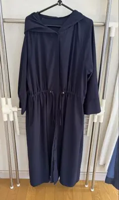 ナノユニバース　濃紺スプリングコート美品