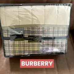 希少✨️ BURBERRY バーバリー キルティング パッドシーツ ノバチェック★