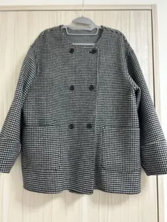 値下JOURNALSTANDARDrelumeノーカラーリバーシブルコート38