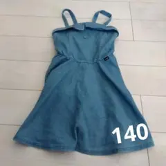 JENNI LOVE デニムジャンバースカート　140