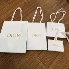 Dior ショップ袋 4点セット