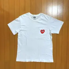 UNIQLO カウズ コラボ　初期　ハート　Tシャツ　L