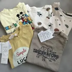 子供用Tシャツセット（ミッキー・トリケラトプス）90cm 95cm