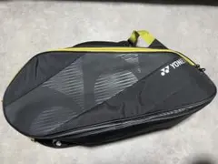 ラケットバッグ ブラック イエロー BAG2012R スポーツバッグ 中古品