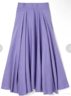 タック ロングスカート