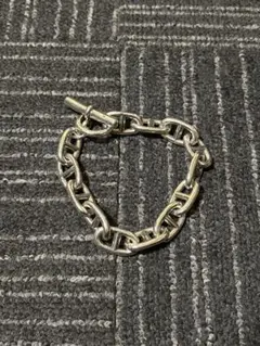 SBG 真鍮シルバーブレスレット