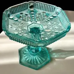 金赤ガラス脚付きコンポート　時代物 2025年最新】コンポート 金赤の人気アイテム - メルカリ