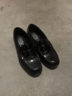 ENTRY ブラックローファー 学生靴