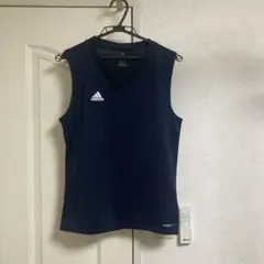 adidas タンクトップ　ネイビー