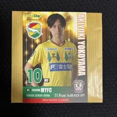 ジェフ千葉 シークレットメタルカード 横山暁之 ジェフ千葉 シークレットメタルカード 横山暁之 ジェフ千葉 カード