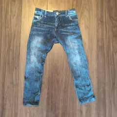 Lee デニムブルー スキニーパンツ 100cm