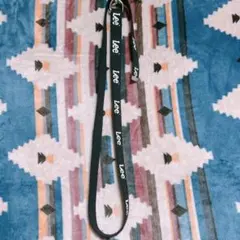 【美品】Lee ロゴ入り ブラックベルト