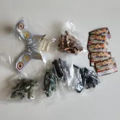 バンダイ1998年 HGシリーズ ゴジラ5 全6種 初版 新品 未組