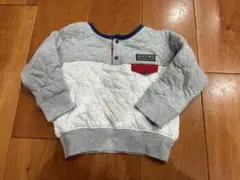 BREEZEグレー 黒 スウェット トップスとパンツ 2点セット