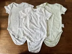 UNIQLO GAPbaby ボディスーツ　肌着　３枚セット