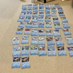 ポケモンカード 水タイプ 58枚セット