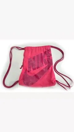 Nike ピンク ドローストリングバッグ