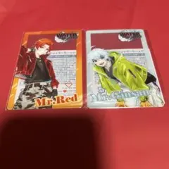 WATER CHALLENGE Mr.Red Mr.Ginsan カード